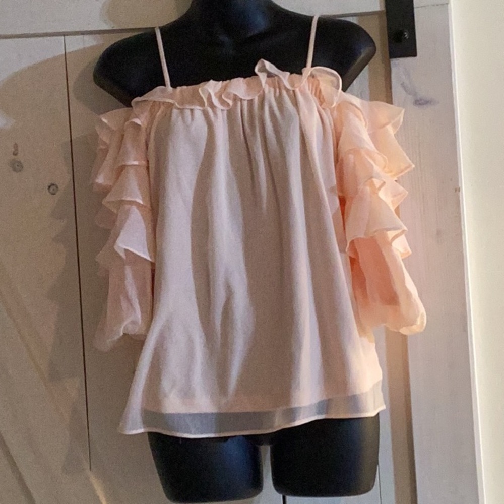 Suzy Shier off the shoulder blouse